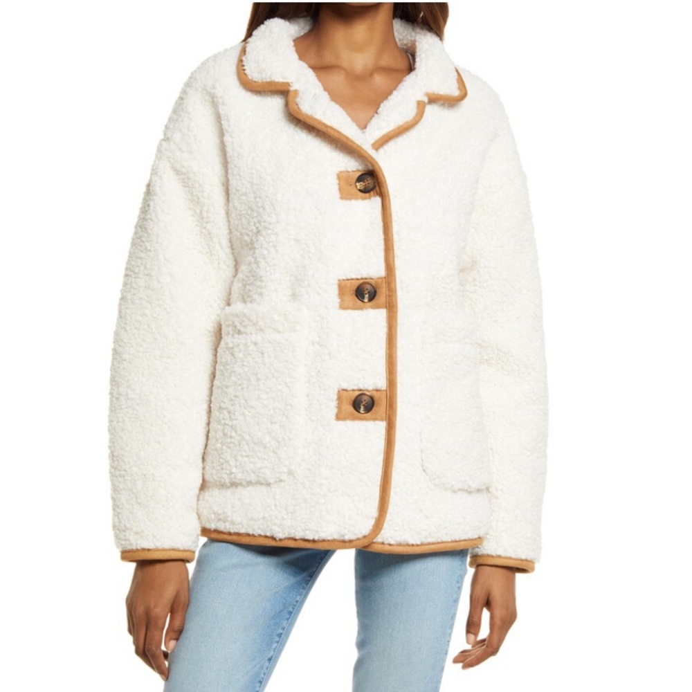 Treasure & Bond Faux Fur Coat